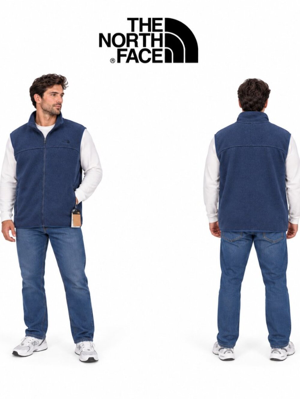 The North Face Mens Front Range Vest Summit Navy Heather XXL NF0A84IH8P6